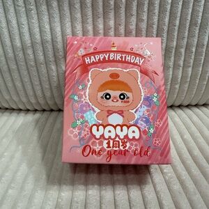 Yaya Happy Birthday - One Year Old Plush Pendant Blind Box. "Baby Three" series.